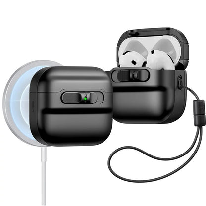 ESR Pulse Hülle für Apple AirPods 4, Schwarz