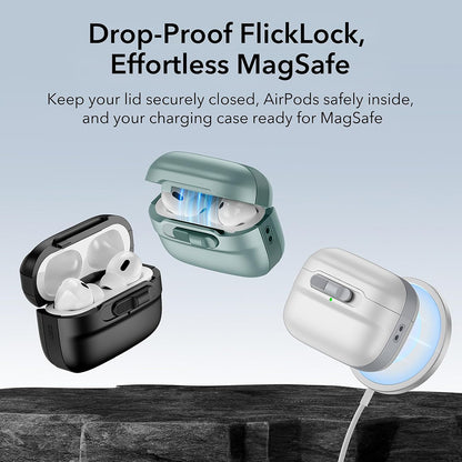 ESR Pulse Hülle für Apple AirPods 4, Schwarz