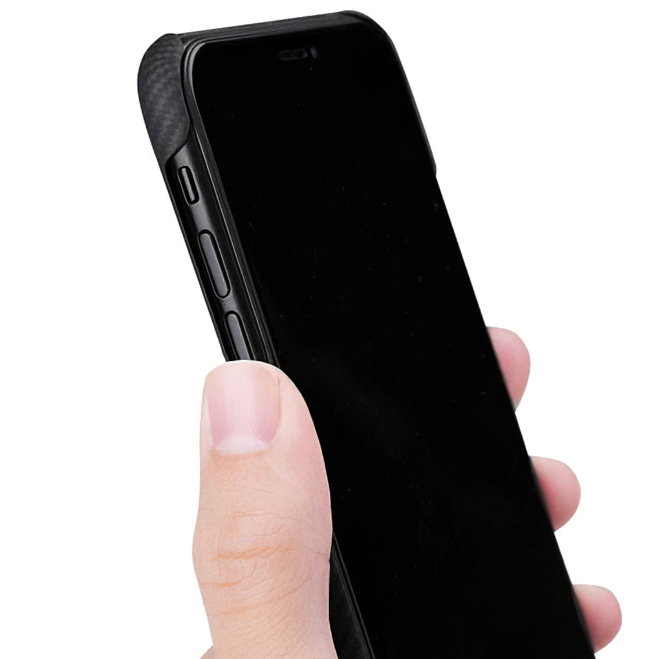 Hülle für Apple iPhone 11 Pro Max, Pitaka, Air Twill, Schwarz KI1101MA 