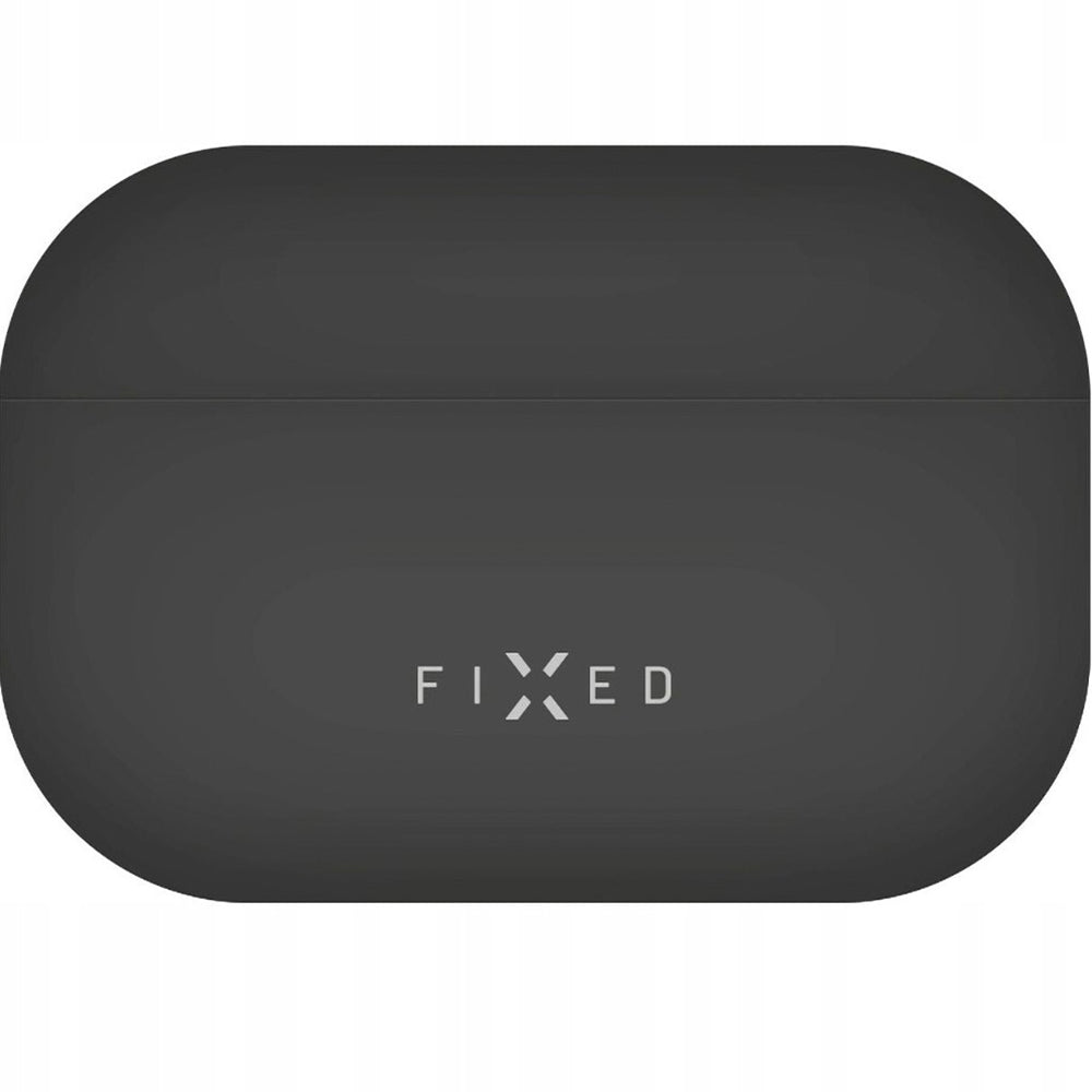 Fixed Silky Hülle für Apple AirPods 4, Schwarz