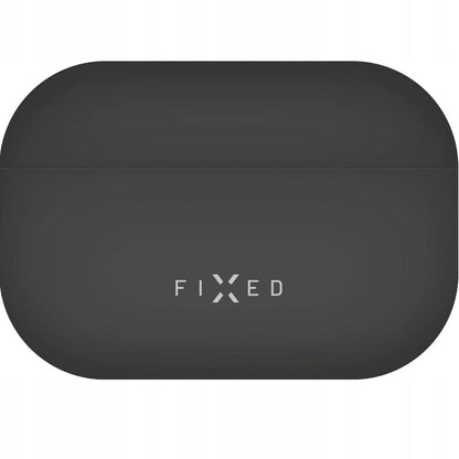 Fixed Silky Hülle für Apple AirPods 4, Schwarz