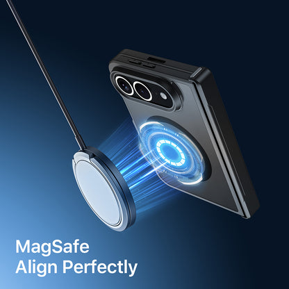 MagSafe-Hülle mit Scharnierschutz für Apple iPhone Duo, DUX DUCIS, Aimo, Schwarz