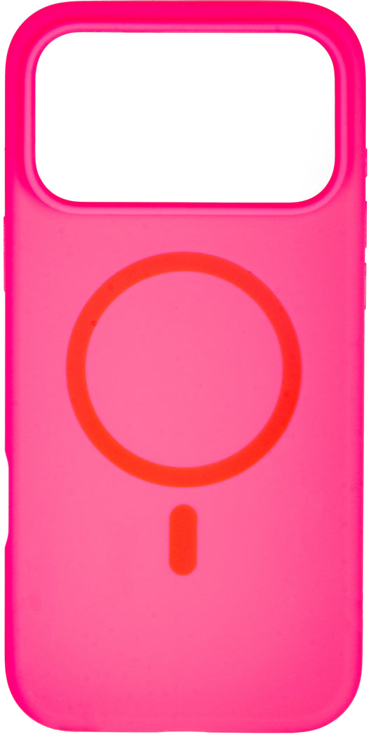MagSafe-Hülle für Apple iPhone 18 Pro / 17 Pro, OEM, Flüssigsilikon, Rot