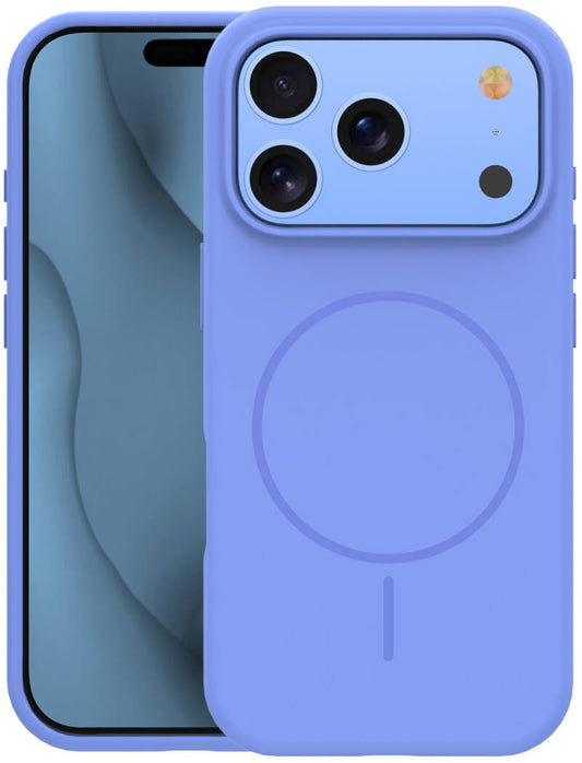 MagSafe Case for Apple iPhone 18 Pro / 17 Pro, OEM, Silicone Thin, Blue