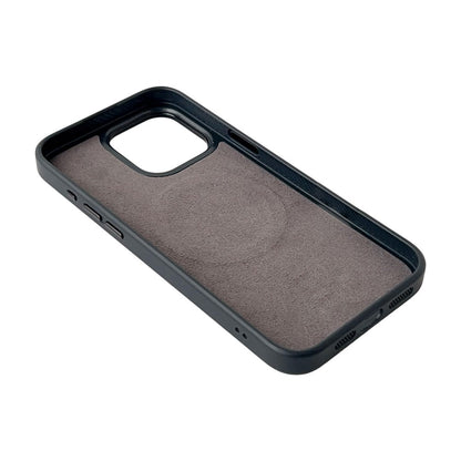 MagSafe-Hülle für Apple iPhone 15 Pro Max, OEM, Rundbildschirm Smart E-Ink, Schwarz