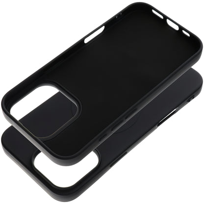 MagSafe-Hülle für Apple iPhone 16 Pro Max, OEM, Silicone Mag (Großes Loch), Schwarz
