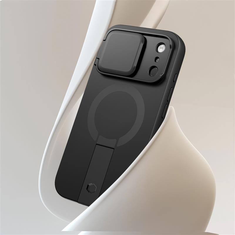 MagSafe Hülle für Apple iPhone 17 Pro Max, Tech-Protect, Kevlar Aura, Schwarz