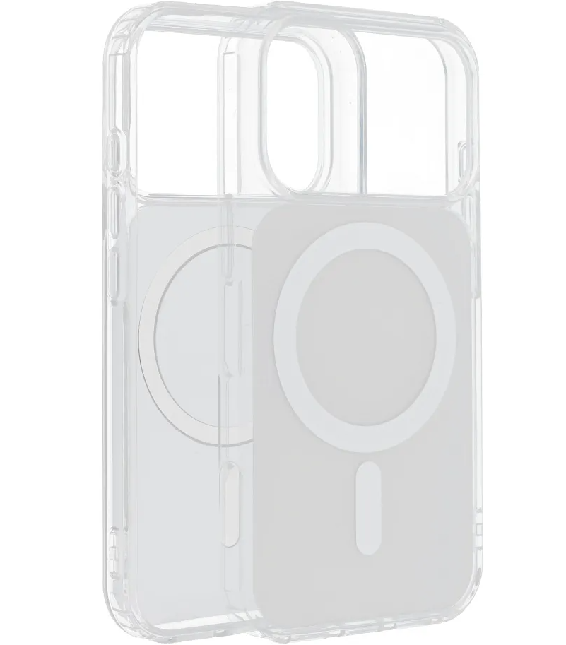 MagSafe-Hülle für Apple iPhone 17e / 16e, OEM, Clear Fusion Mag Cover, Weiß