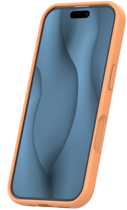 MagSafe-Hülle für Apple iPhone 17, OEM, Silicone Thin, Orange