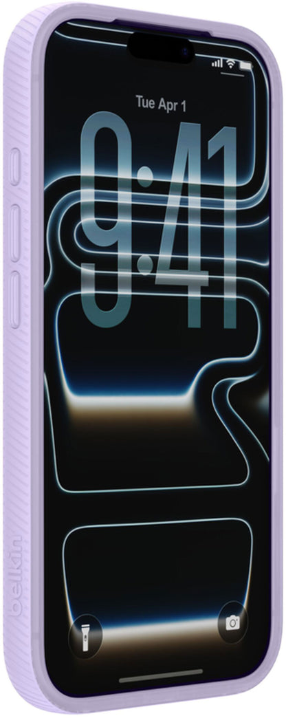 MagSafe-Hülle für Apple iPhone 17 Pro, Belkin, SheerForce Grip, Violett MSA035hqLV