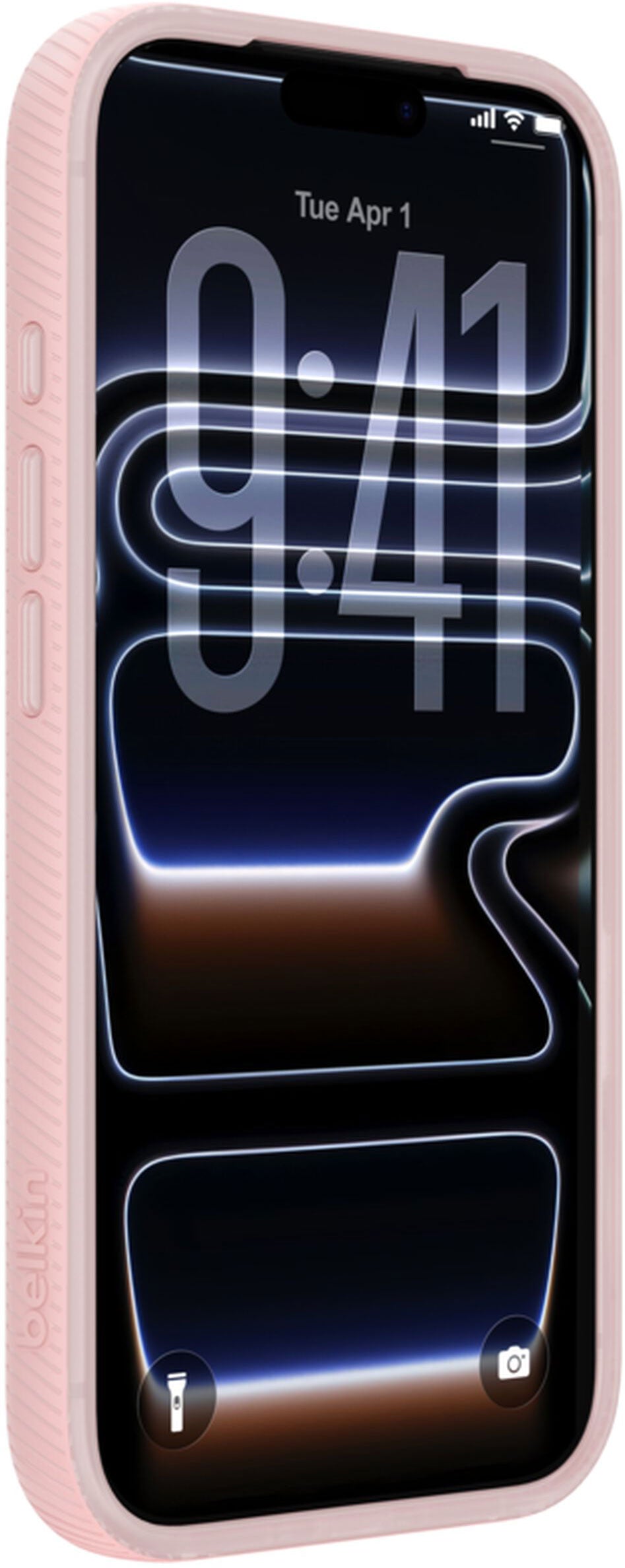MagSafe-Hülle für Apple iPhone 17 Pro Max, Belkin, SheerForce Grip, Rosa MSA036hqPK