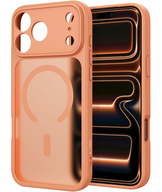 MagSafe-Hülle für Apple iPhone 18 Pro Max / 17 Pro Max, Tech-Protect, BasicMag, Matt Orange