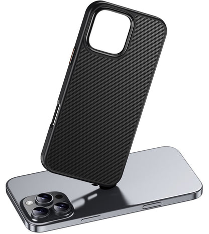 MagSafe-Hülle für Apple iPhone 16 Pro Max, OEM, Carbon, Schwarz