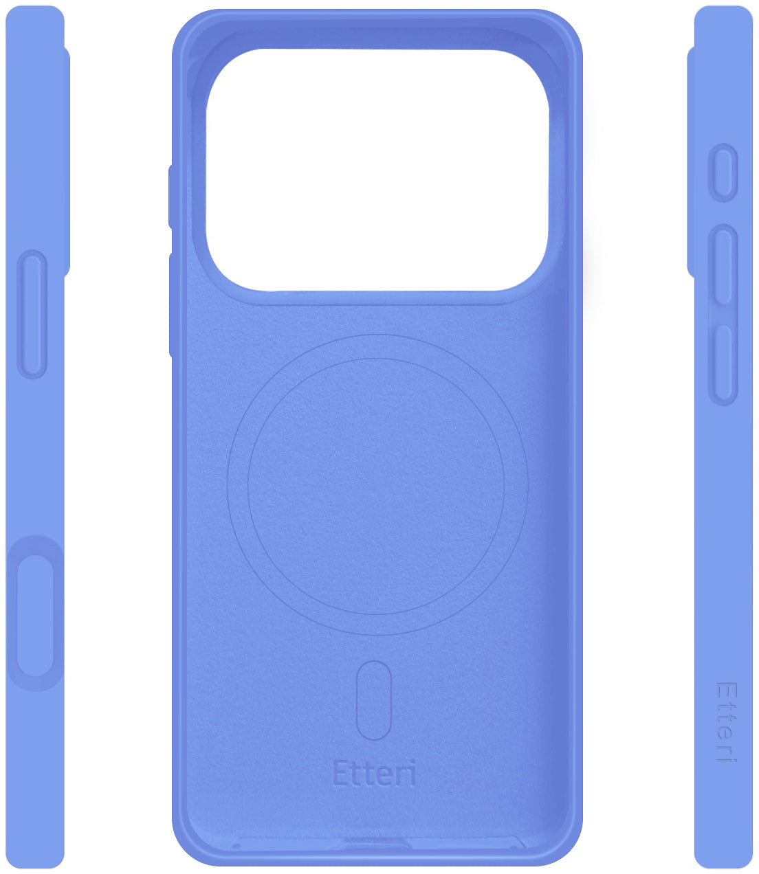 MagSafe-Hülle für Apple iPhone 18 Pro Max / 17 Pro Max, Etteri, Silicone Mag, Blau