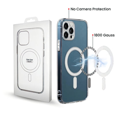 MagSafe Case for Apple iPhone 17, OEM, Clear, Transparent