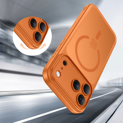 MagSafe Hülle für Apple iPhone 17 Pro, Tech-Protect, MagPeak, Matt Orange