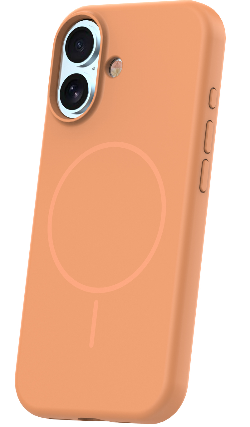 MagSafe-Hülle für Apple iPhone 17, OEM, Silicone Thin, Orange