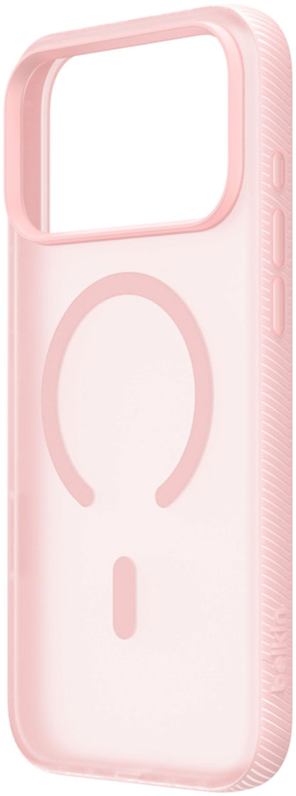 MagSafe-Hülle für Apple iPhone 17 Pro Max, Belkin, SheerForce Grip, Rosa MSA036hqPK