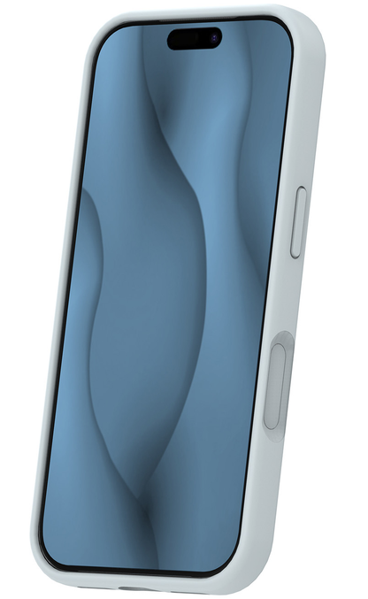 MagSafe-Hülle für Apple iPhone 17 Pro, OEM, dünn aus Silikon, Grau