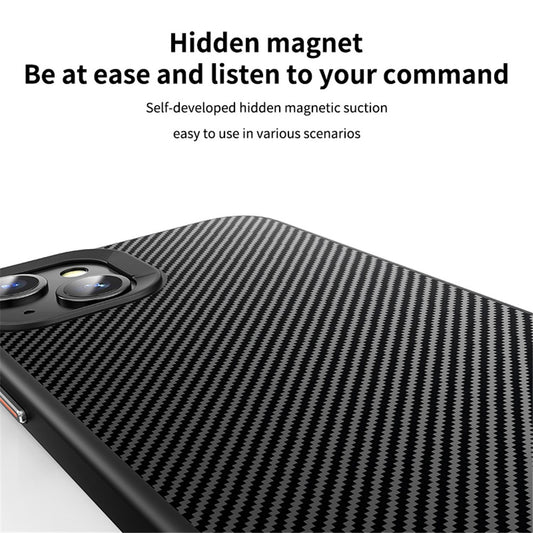 MagSafe Case for Apple iPhone 15, OEM, Carbon, Black