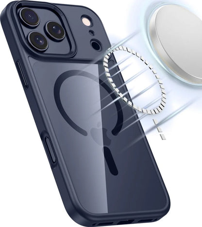 MagSafe Hülle für Apple iPhone 17 Pro, Tech-Protect, Magmat, Marineblau