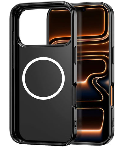 MagSafe Hülle für Apple iPhone 17 Pro, Tech-Protect, Lamano Leopard, Schwarz