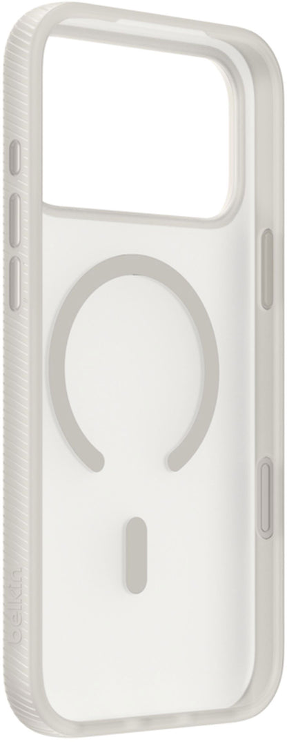 MagSafe Case for Apple iPhone 17 Pro, Belkin, SheerForce Grip, Beige MSA035hqSA