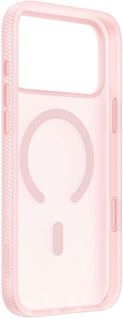 MagSafe-Hülle für Apple iPhone 17 Pro Max, Belkin, SheerForce Grip, Rosa MSA036hqPK