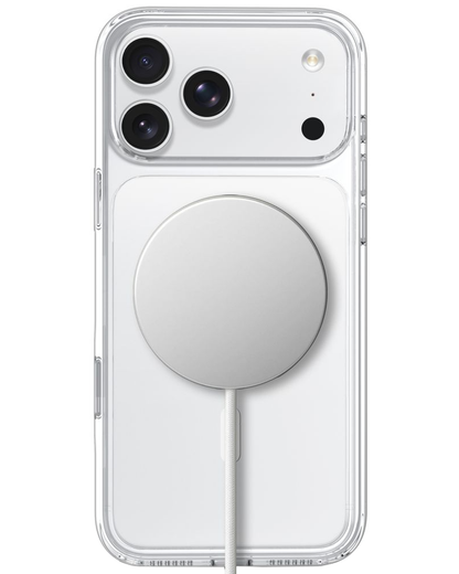 MagSafe-Hülle für Apple iPhone 18 Pro / 17 Pro, Tech-Protect, Flexair Hybrid CC, Transparent