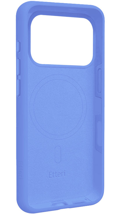 MagSafe-Hülle für Apple iPhone 18 Pro Max / 17 Pro Max, Etteri, Silicone Mag, Blau