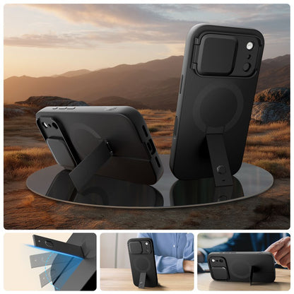 MagSafe Hülle für Apple iPhone 17 Pro Max, Tech-Protect, Kevlar Aura, Schwarz