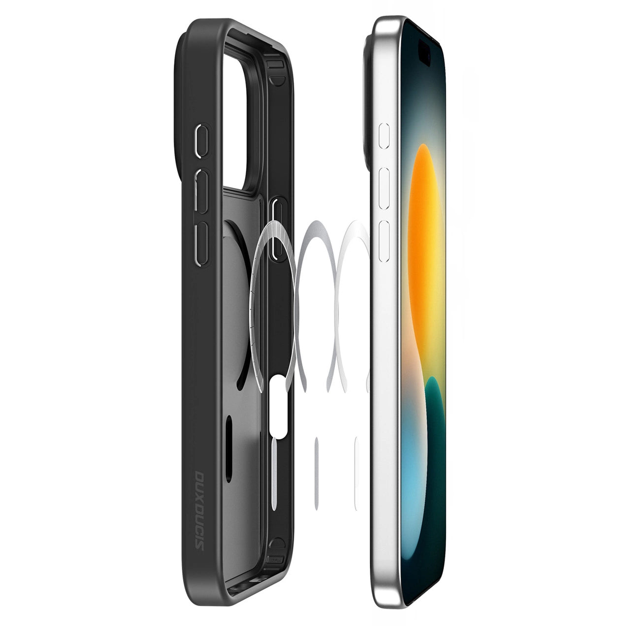 MagSafe Hülle für Apple iPhone 17 Pro Max, DUX DUCIS, Yind, Schwarz