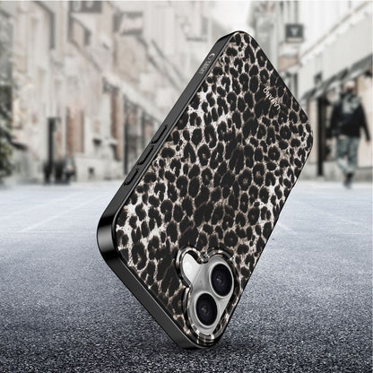 MagSafe Hülle für Apple iPhone 17, Tech-Protect, Lamano Leopard, Schwarz