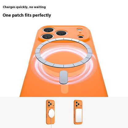 MagSafe-Hülle für Apple iPhone 17 Pro, OEM, Flüssigsilikon, Türkis
