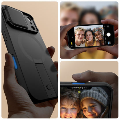 MagSafe Hülle für Apple iPhone 17 Pro, Tech-Protect, Kevlar Aura, Schwarz