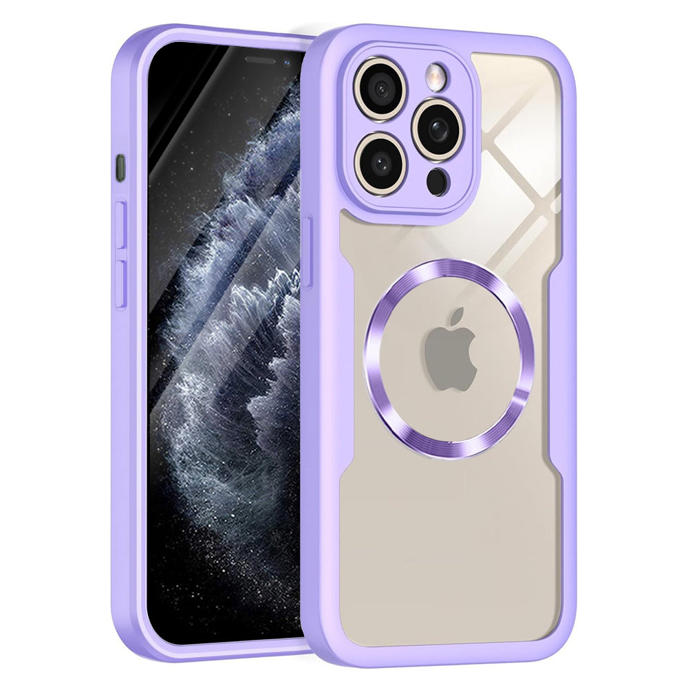 MagSafe Case for Apple iPhone 11 Pro Max, Techsuit, ColorVerse 360, Purple