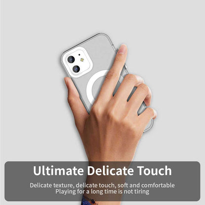 MagSafe Hülle für Apple iPhone 12 / 12 Pro, Techsuit, CandyCase, Weiß