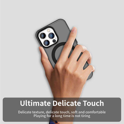 MagSafe Case for Apple iPhone 12 Pro Max, Techsuit, CandyCase, Black