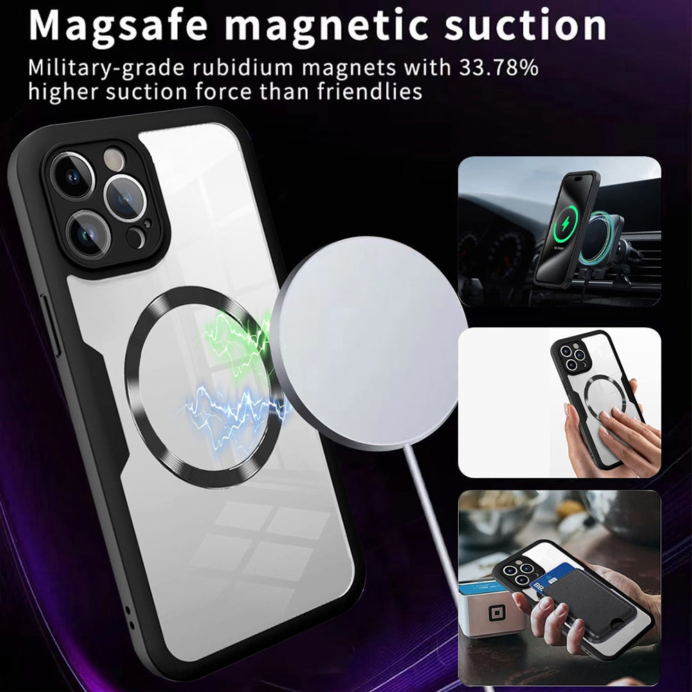 MagSafe-Hülle für Apple iPhone 13 Pro Max, Techsuit, ColorVerse 360, Blau