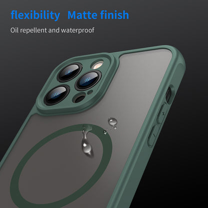 MagSafe-Hülle für Apple iPhone 13 Pro Max, Techsuit, HaloFrost II, Grün