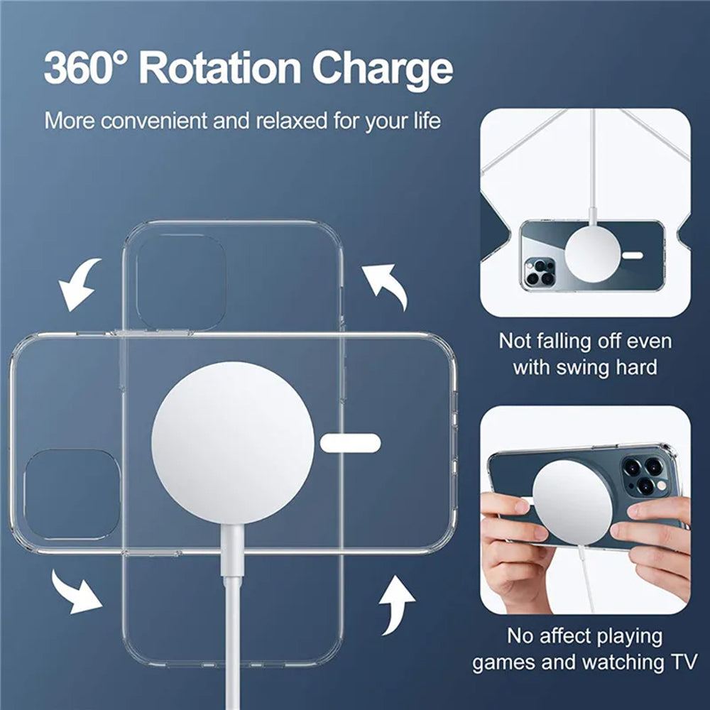 MagSafe Hülle für Apple iPhone 13 Pro Max, Techsuit, Pro, Rosa