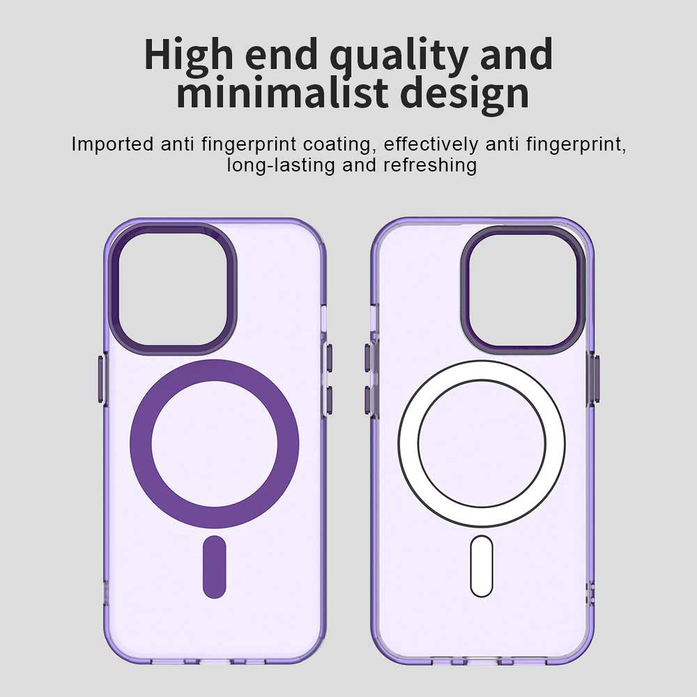 MagSafe-Hülle für Apple iPhone 13 Pro, Techsuit, CandyCase, Lila