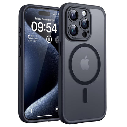 MagSafe Case for Apple iPhone 13 Pro, Techsuit, PureFrost, Black