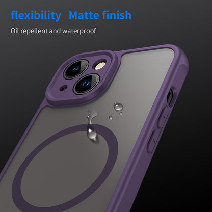 MagSafe Case for Apple iPhone 13, Techsuit, HaloFrost II, Purple