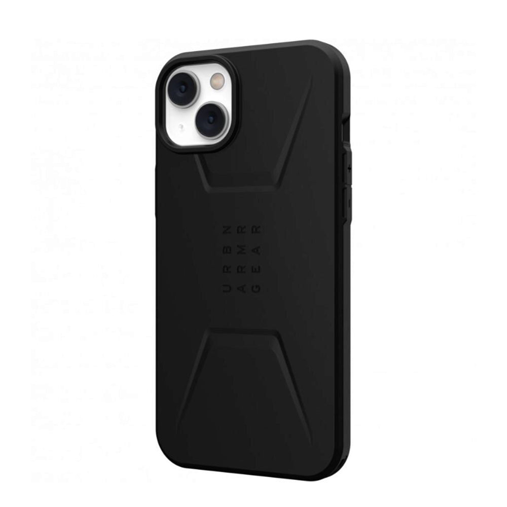 MagSafe-Hülle für Apple iPhone 14 Plus, Urban Armor Gear, Civilian, Schwarz