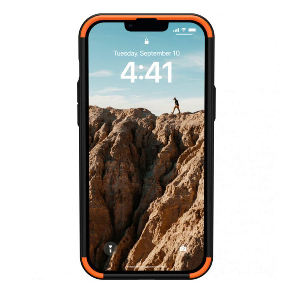 MagSafe-Hülle für Apple iPhone 14 Plus, Urban Armor Gear, Civilian, Schwarz