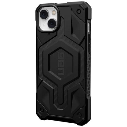 MagSafe-Hülle für Apple iPhone 14 Plus, Urban Armor Gear, Monarch Pro Carbon, Schwarz