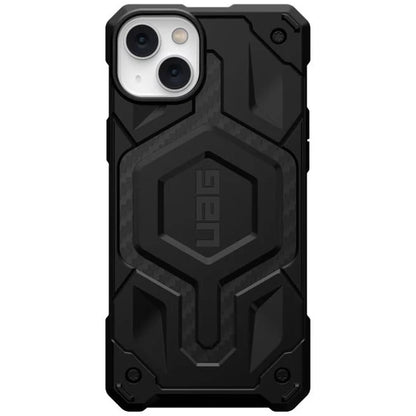 MagSafe-Hülle für Apple iPhone 14 Plus, Urban Armor Gear, Monarch Pro Carbon, Schwarz