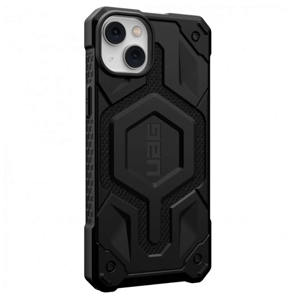 MagSafe-Hülle für Apple iPhone 14 Plus, Urban Armor Gear, Monarch Pro Kevlar, Schwarz