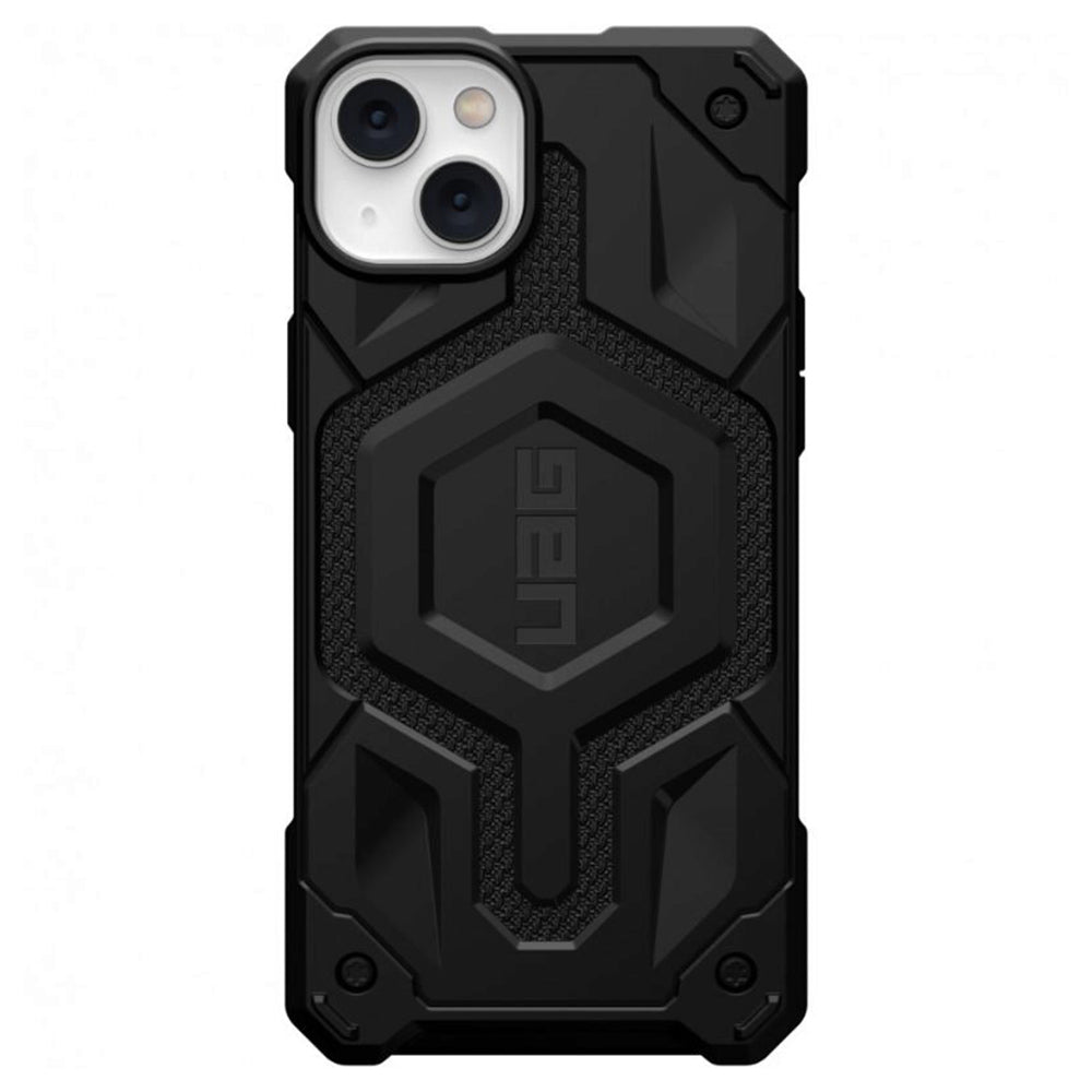 MagSafe-Hülle für Apple iPhone 14 Plus, Urban Armor Gear, Monarch Pro Kevlar, Schwarz